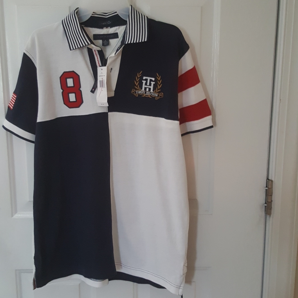 Men's Tommy Hilfiger USA Polo Shirt.
